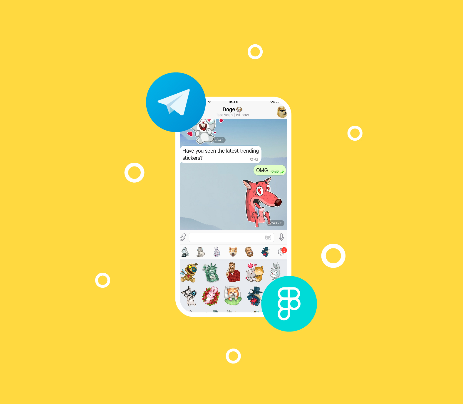 Make Conversations Fun Again By Creating Animated Telegram Stickers from Lottie Animations!
