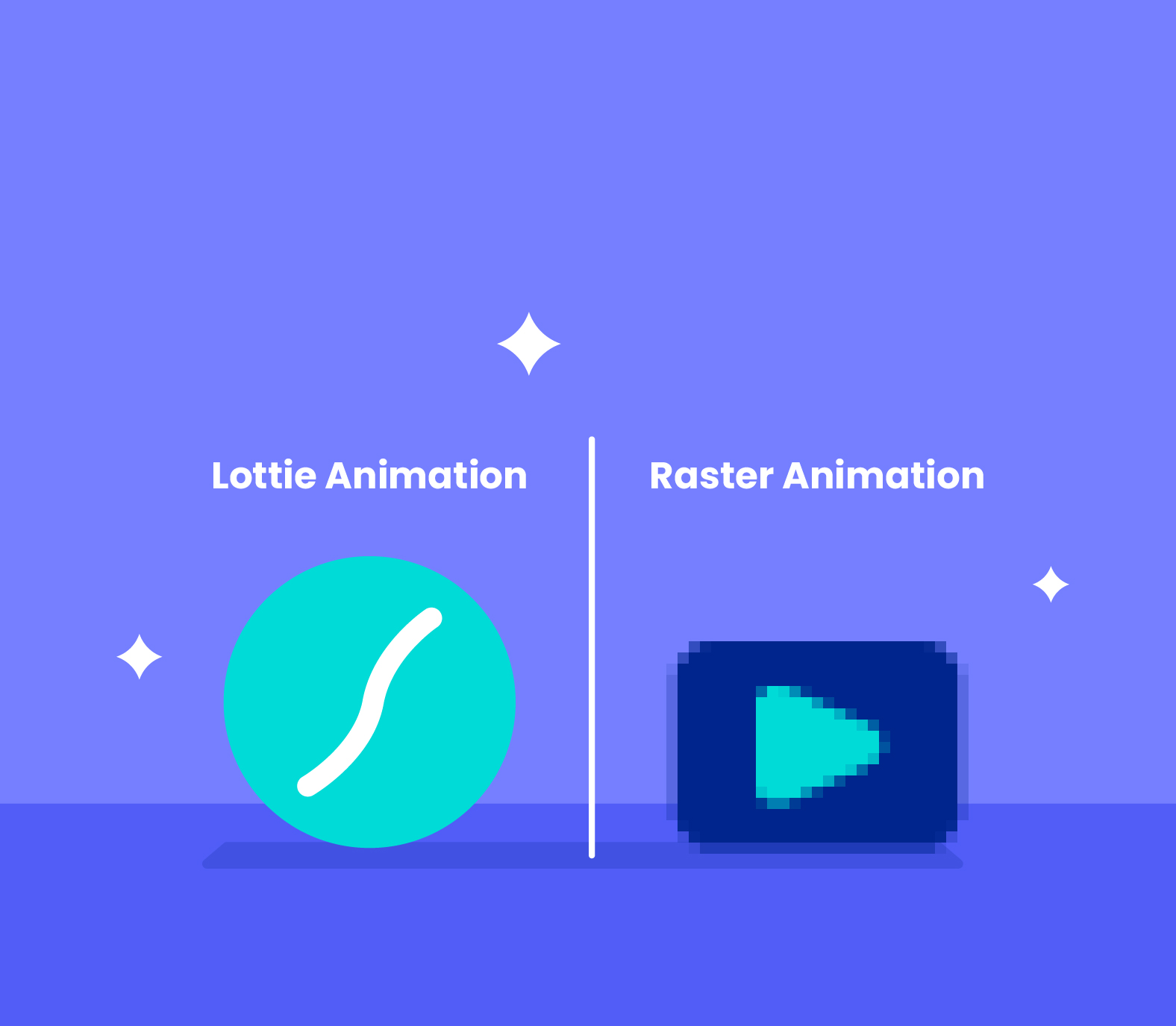 The Significant Differences Between Free Lottie Animations & Raster Animations